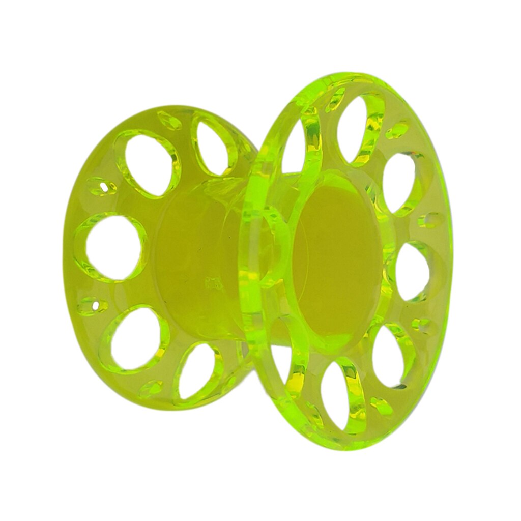 6 x 4.3 cm Snorkeling Line Guide Spool Reel Holder for Free Tech Diving Dive for Under 18 Meters: Yellow