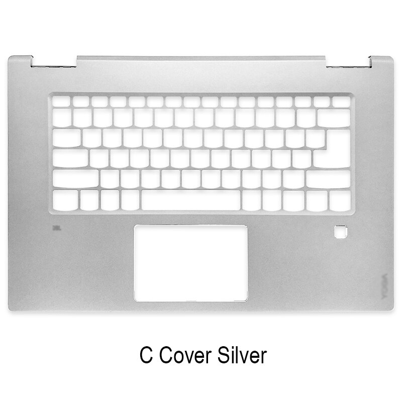 Top Cover For Lenovo Yoga 720-15 720-15IKB Lcd Back Cover Palmrest Bottom Case Hinges A C D Cover Silver: C Cover Silver 