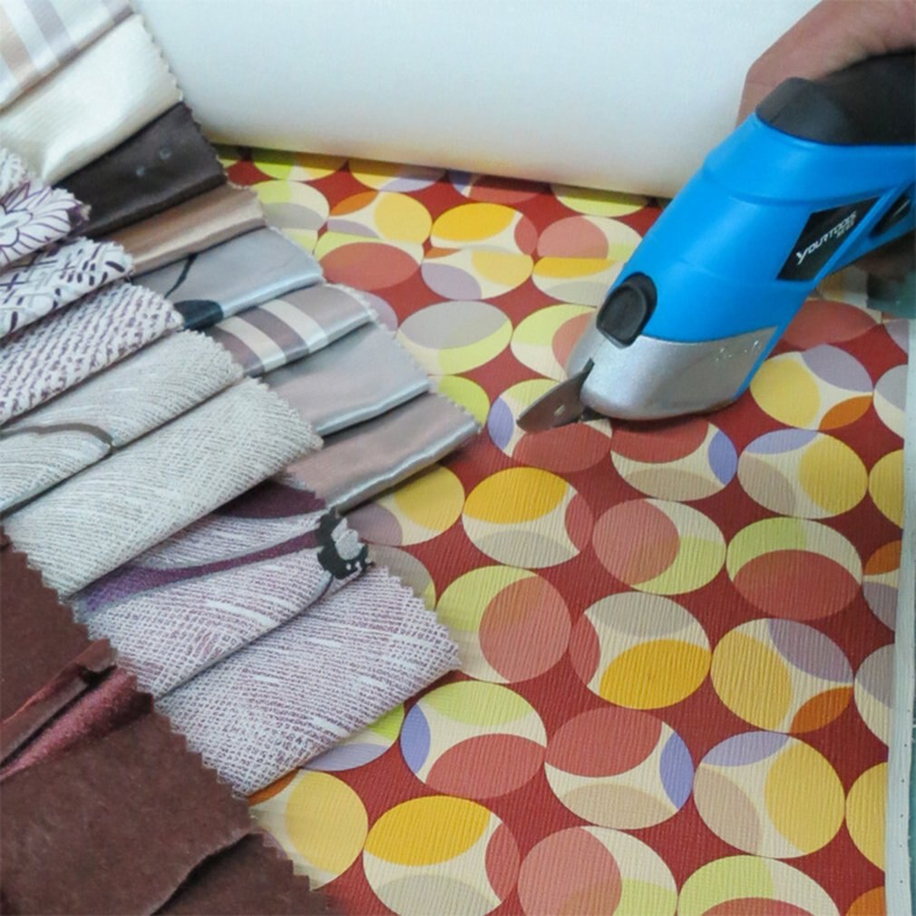 Electric Fabric Scissors Box Cutter Cordless Shears Cutting Tool for Crafts Sewing Cardboard Scrapbooking