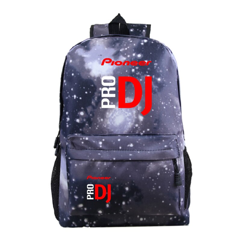 Mochilas escolares Pioneer Pro Dj para niños, niñas y adolescentes, bonita, a la , con patrón: 13