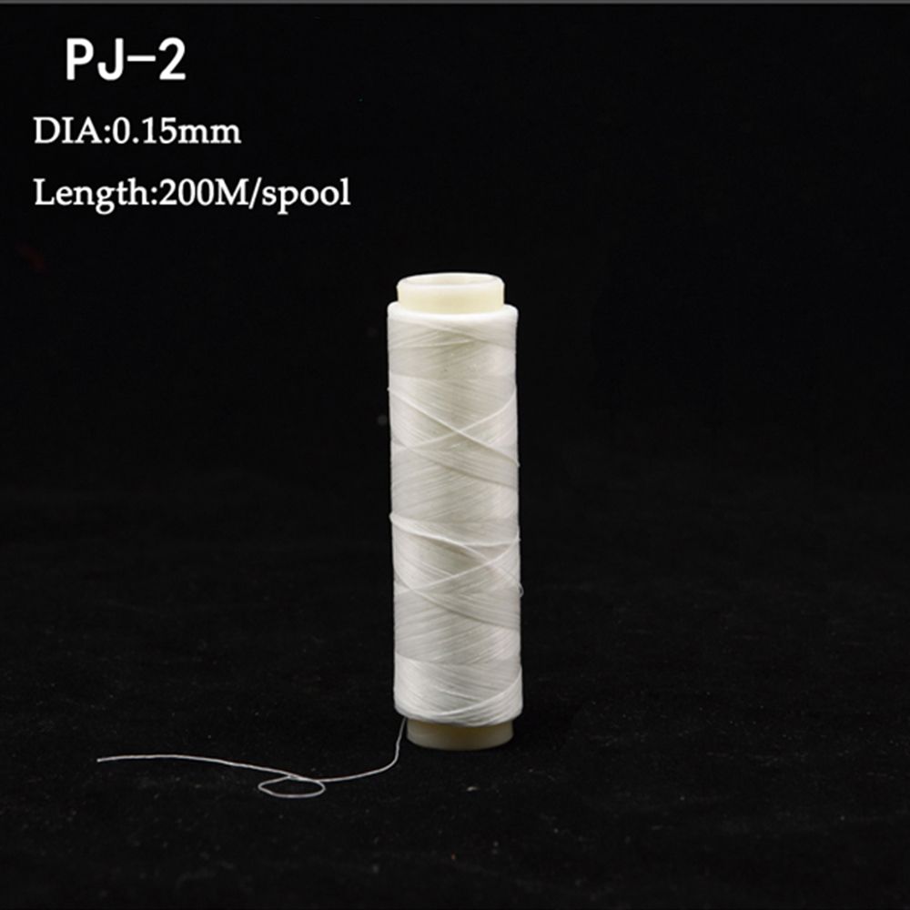 Fiskesnøre super power fiskesnøre wire pe nylon line stærk fisketråd krystal tråd monofilament lystfiskeri: Pj -2