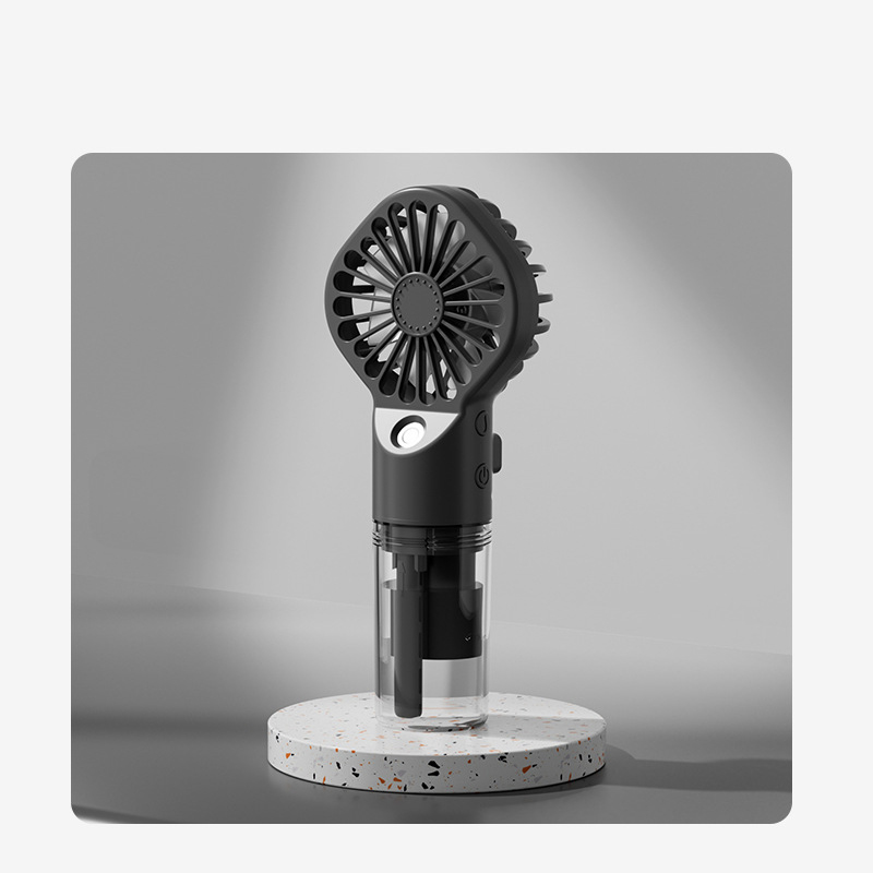 Tragbarer Hand-Sprühventilator, Wassersprüh-Nebelventilator, Mini-Ventilator für Studentenwohnheime, Sommerzubehör, Kühlwerkzeuge, kleiner Außenventilator 1 Stück: YELLOW