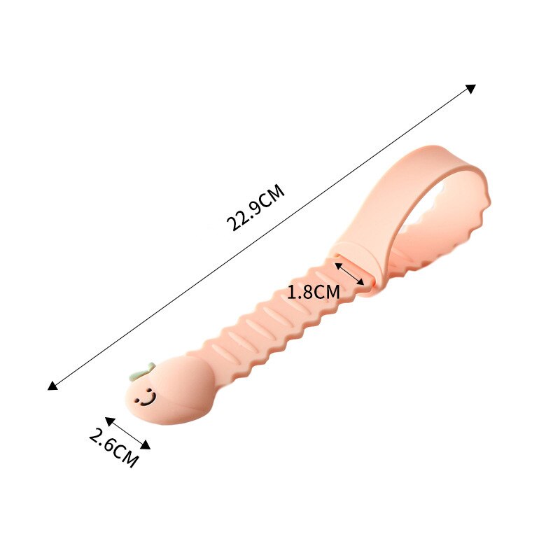 Klapa sedesu otwieracz uchwyt robić toalety domowej artefakt naklejka na toaletę przenośny anty-brudny podnieś pokrywkę podnieś uchwyt 22.9X2.6cm LBS: Różowy