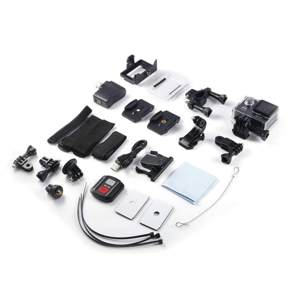 H9R Ultra HD 4K WiFi Camera Waterproof 30M Camera for Outdoor Extreme Sports Aerial and Diving Riding