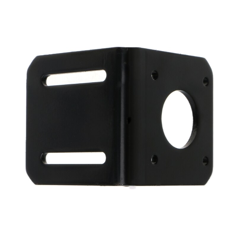 Mounting Bracket Holder For Nema 17 Stepper Motor 3D Printer Black 42mm Alloy Steel R9UC