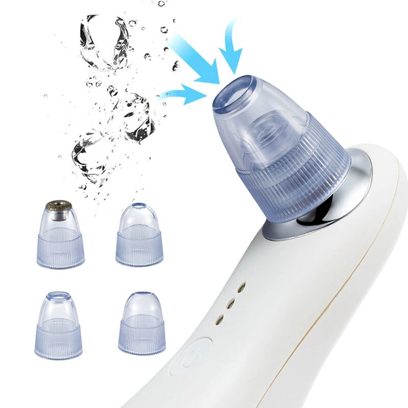 Electric Blackhead Remover Facial and Nose Cleaner Vacuum Suction Acne Nose Blackhead Deep Cleansing Skin Pore Cleanser