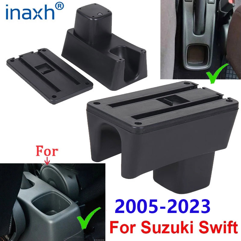 Do Suzuki Swift Podłokietnik samochodowy Do Suzuki Swift Podłokietnik samochodowy Akcesoria samochodowe Szczegóły wnętrza Schowek Części modernizacyjne 2005-2023