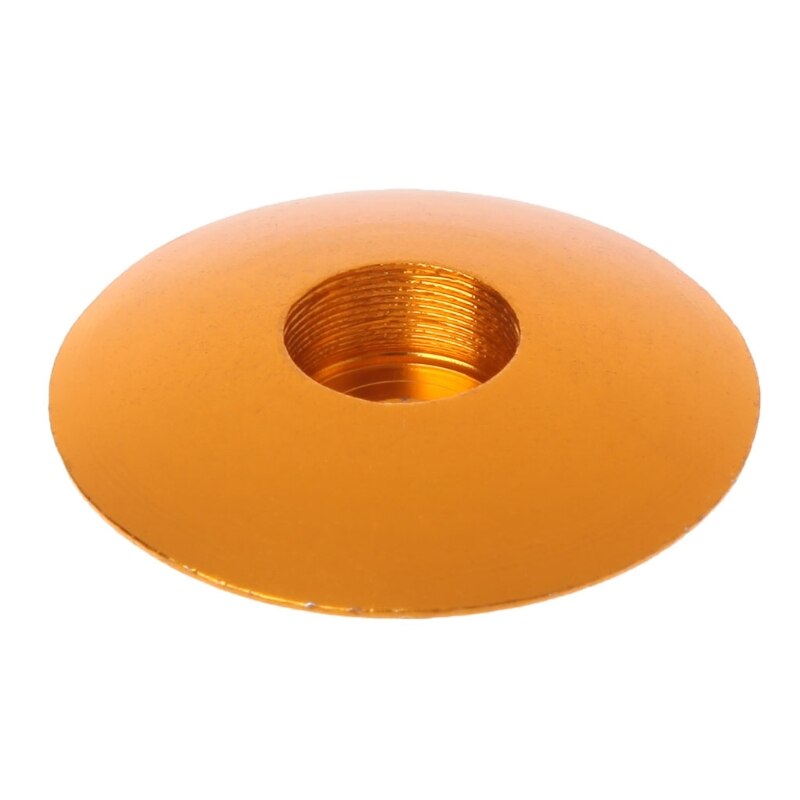 Bicycle Headset Cap 28.6mm Dustproof Top MTB Bike Stem Cover Aluminum Alloy Headset Cap