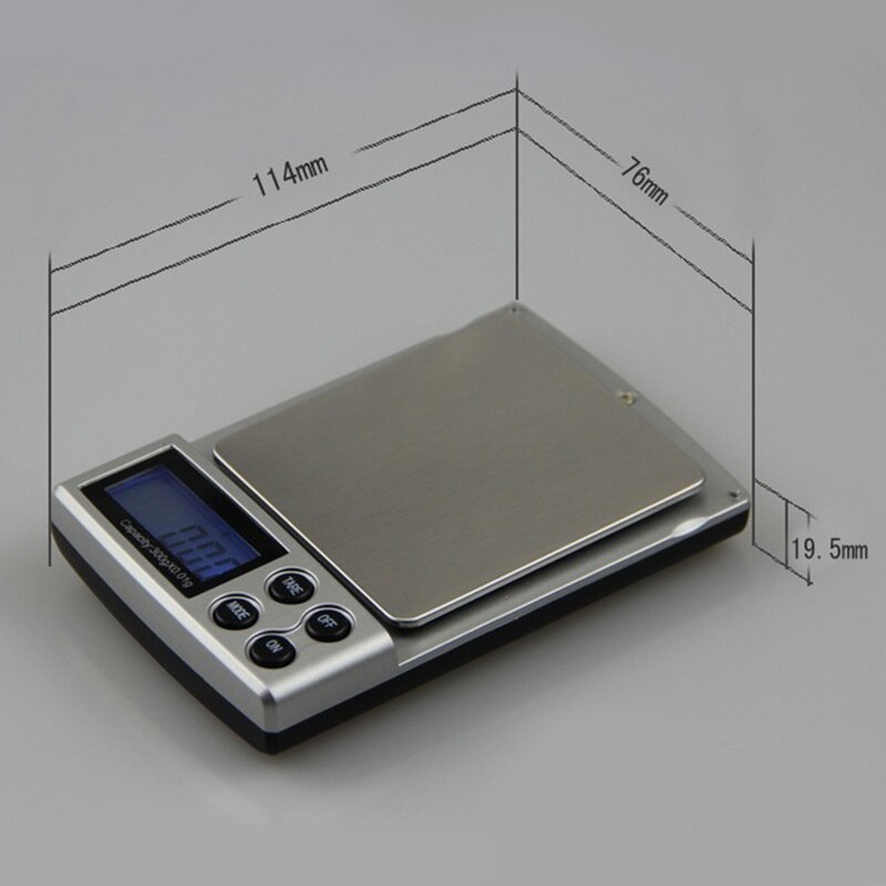 Mini bærbar smykkevægt lcd elektronisk lomme digital sæk diamant vejer gram vægt sække 0.01g præcision
