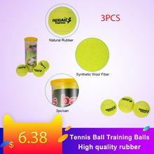 3Pcs Hoge Veerkracht Tennis Training Bal Praktijk Duurzaam Tennisbal Training Ballen Voor Beginners Concurrentie