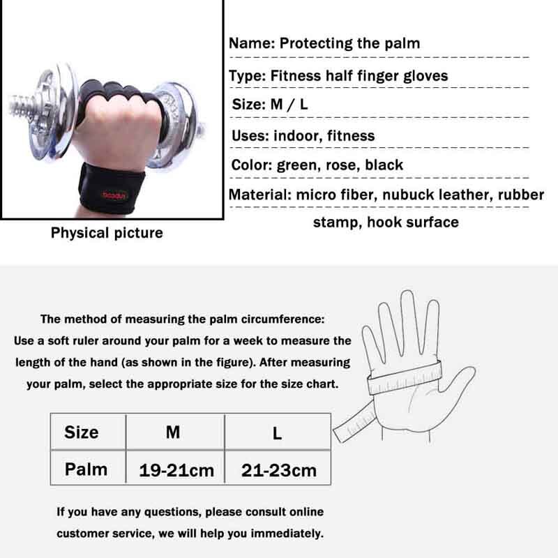 1 paire Gym Fitness gants musculation hommes Fitness sport musculation Silicone anti-dérapant paume soutien protecteur gants
