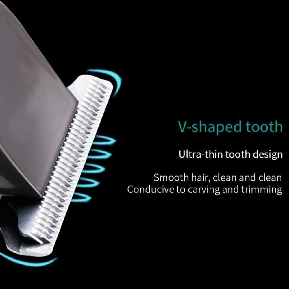 Hår trimmer oppladbar trådløs hårklipper for menn hårklipp elektrisk barbermaskin skjegg nese barbermaskin