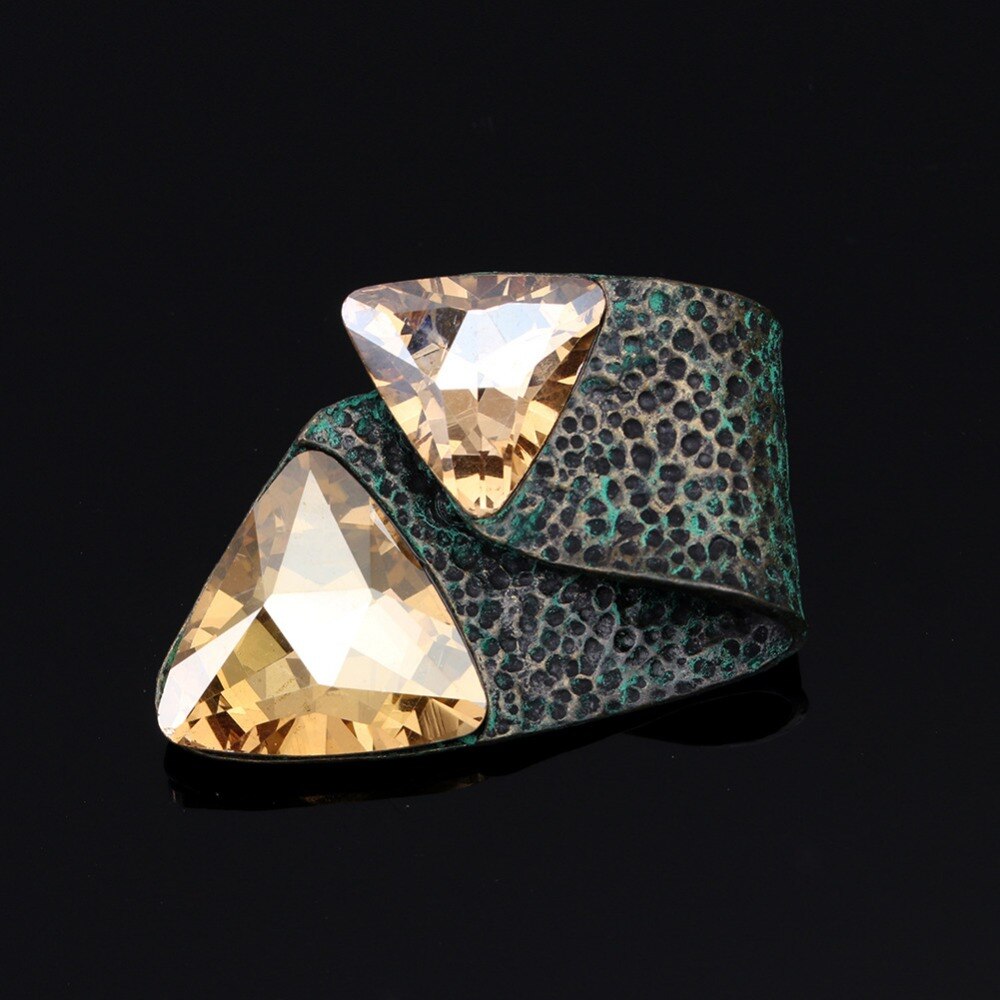 JUJIE-broches originales multicolores pour femmes, bijoux de style bohème, grande taille, Vintage, géométrique,: B053-A