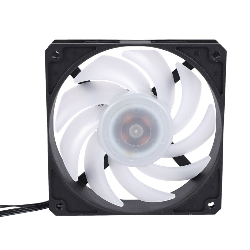 RGB Fan 12cm Chassis Case Fan Desktop Computer RGB Cooling Fan DC 12V ARGB Water Cooling Radiator CPU Radiator Fan