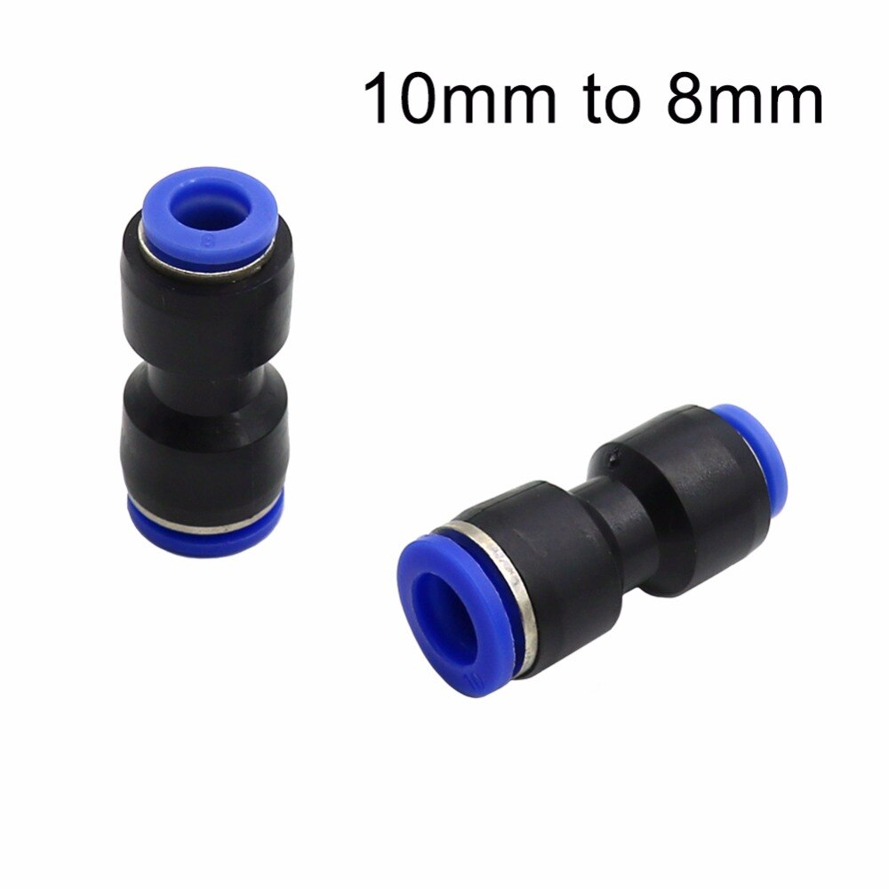 10Pcs Slip Lock Straight Quick Connectors Garden Water Hose Splitters Reducing Quick Coupling Garden Agriculture Irrigation Tool