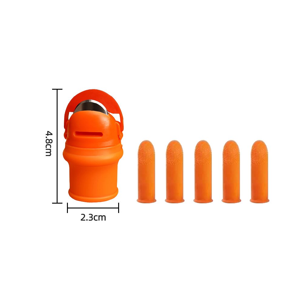 Pruning horticulture Thumb Knife Finger Vegetable Fruit Pepper Harvesting Picker Plant Blade Scissors Garden Farm Picker Tool: Set B S