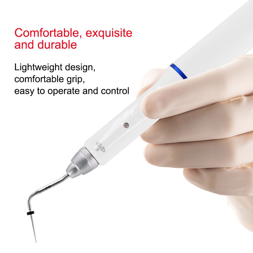 Sistema de obturación de gutapercha Dental, inalámbrico, pluma calentada, Endo, gutapercha, 2 puntas