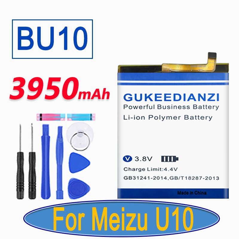 BT51 BT53 BT56 BT65M BT66 BT41 BT45A BA792 Batteria Per Meizu MX4/MX5/Mx6 Pro/Pro5/pro 6 Plus/M2 Note/Blu A5 /U10 BT710 Batteria: BU10