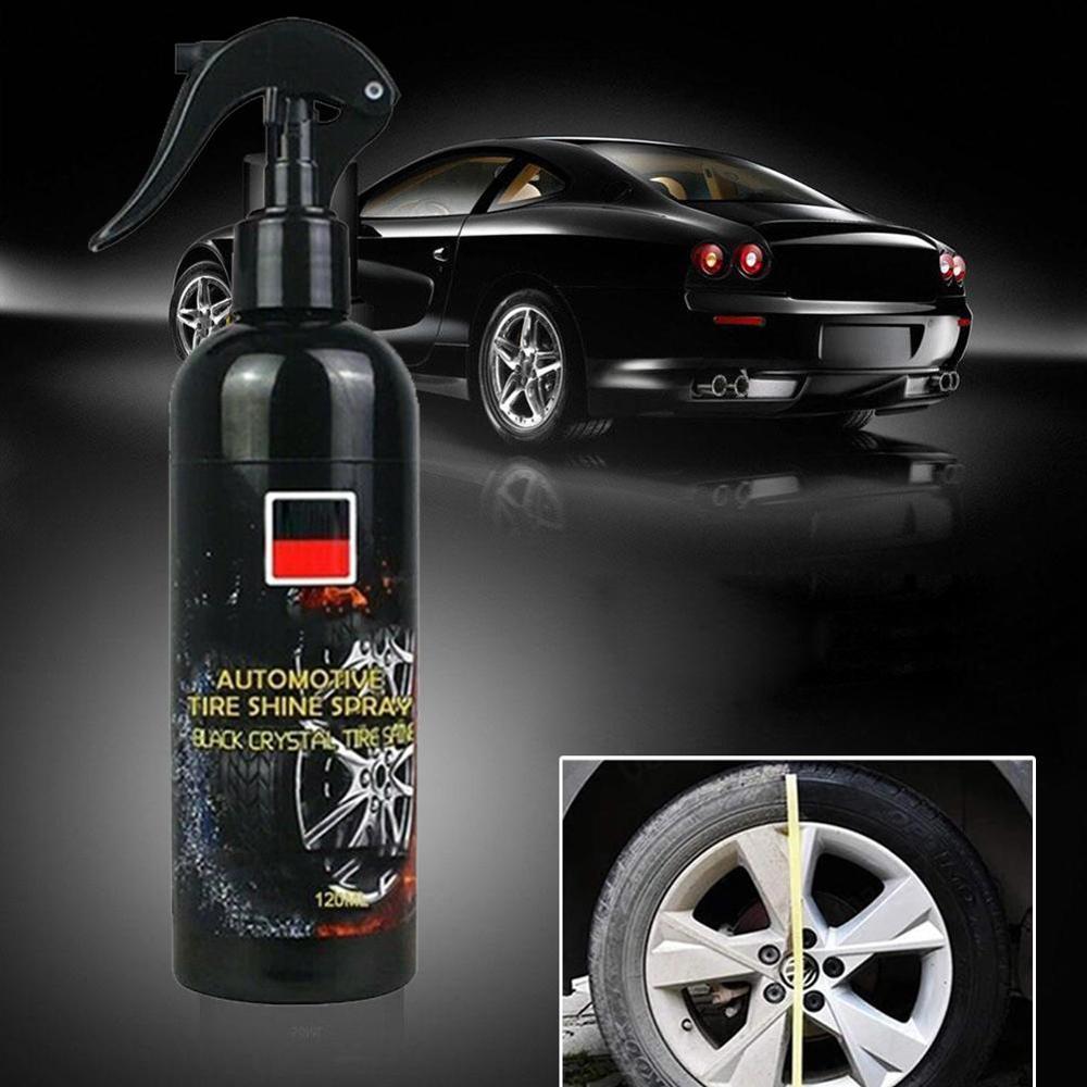 Herramienta de limpieza de Interior de coche, accesorio multifuncional de encerado, agente de restauración de ruedas, E4L8, 100Ml