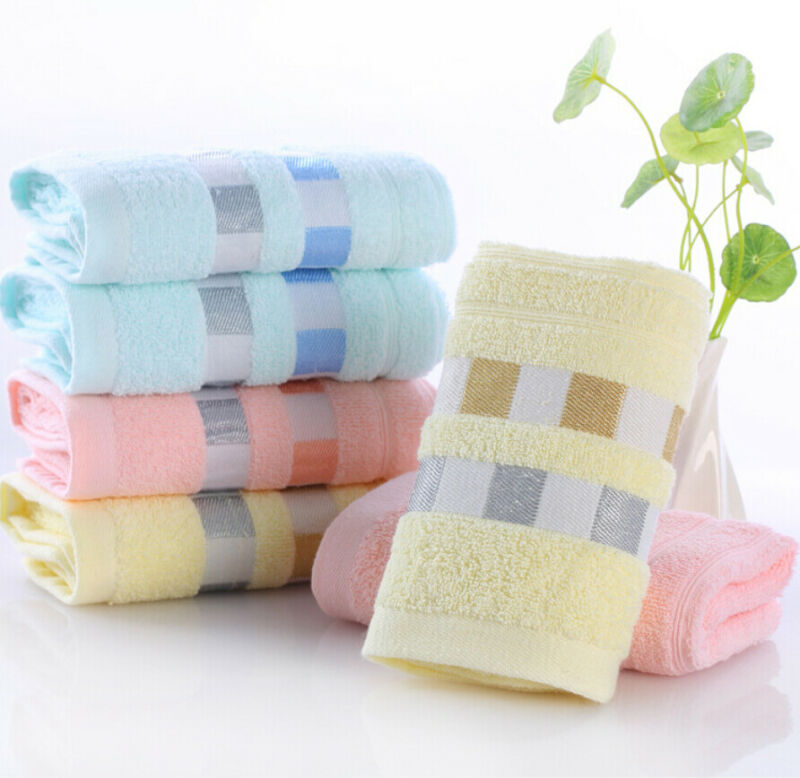 Faroot 77 x 33 cm badlakan 100%  bomulls mjuk bekväm handduk tillgänglig naturlig miljövänlig broderad badhandduk