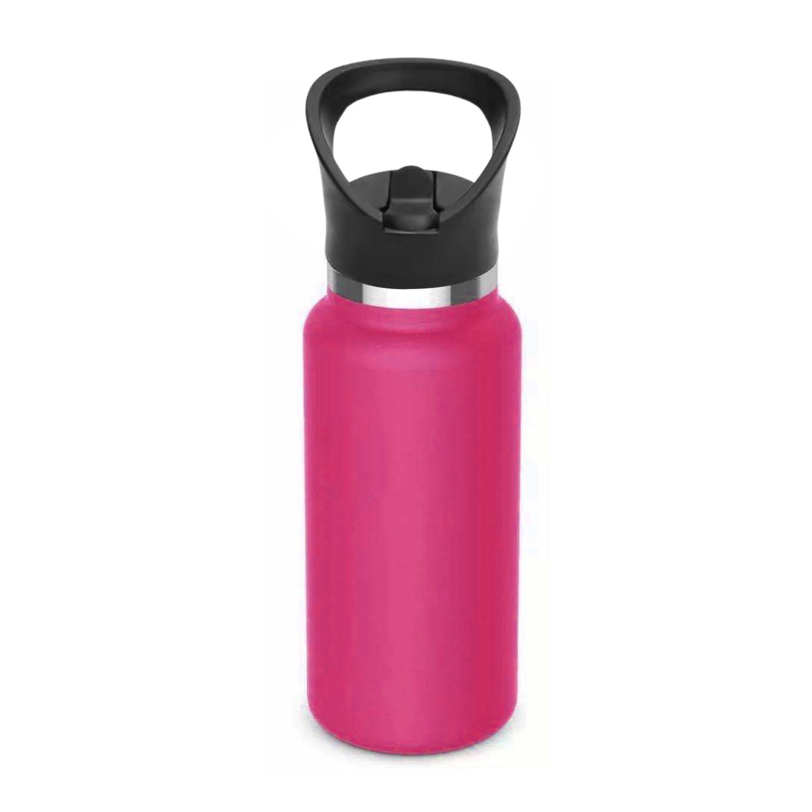 Couvercles de paille à large bouche pour hydroflacon, couvercle de bouteille d&#39;eau 12-64Oz, comprend 2 couvercles étanches, 4 pailles, 2 brosses à paille