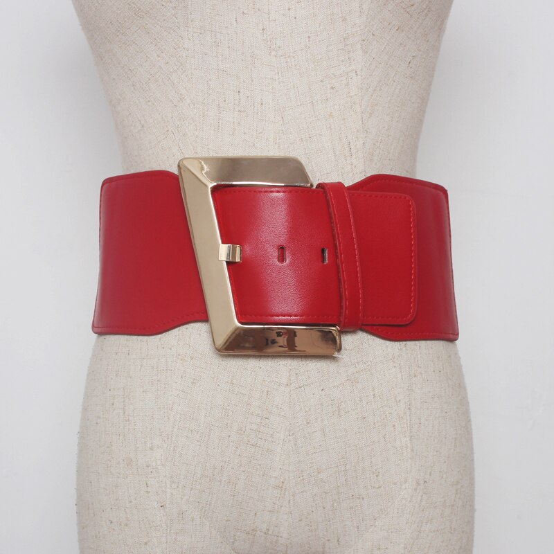 Merke kvinner måke spenne avlet tøye ut elastisk korsett midje belter linning klær tilbehør