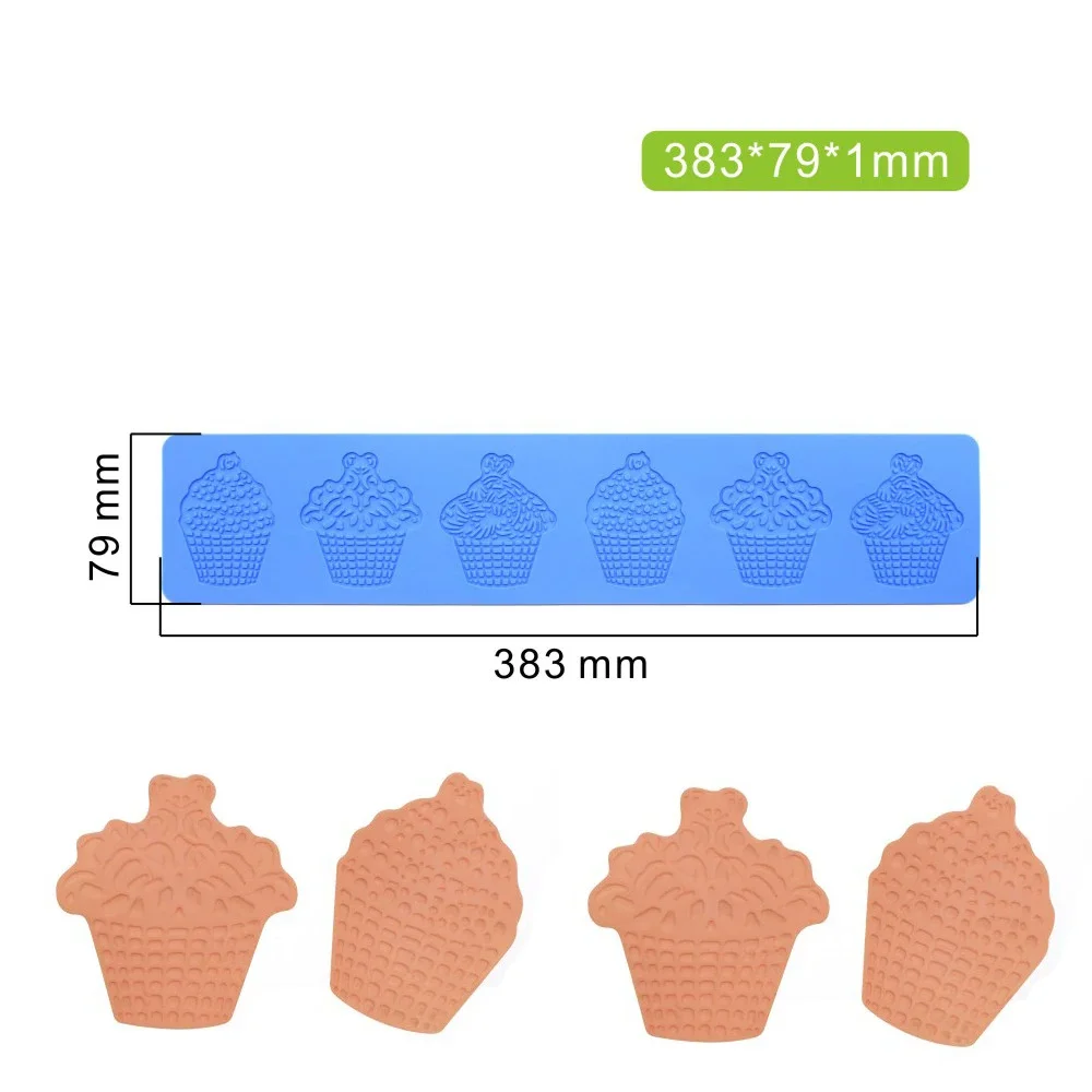 Leaf Shape Cake Border Fondant Lace Mat Coral Maple Butterfly Chocolate Silicone Mold Printing Mat Baking Mold DIY Cake Stencil: LFM-47