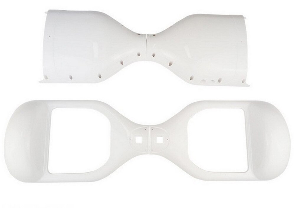 Elektrische Self Balancing Scooters Hoverboard ABS Uit Shell Vervanging Compleet Scooters Cover Voor 6.5 Inches Scooter: white