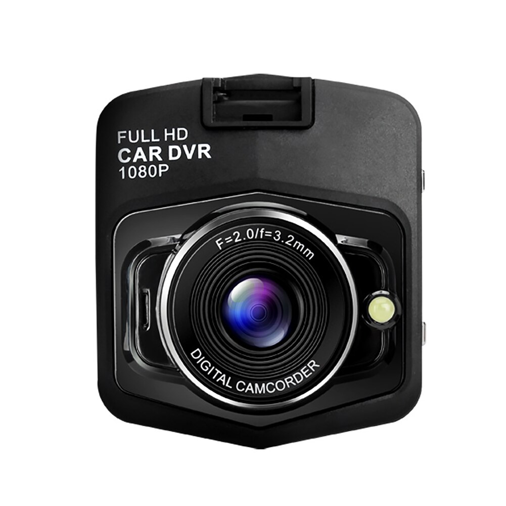 Bil dvr kamera fuld  hd 1080p køreoptager bil sort kasse dual lens køretøj bagfra kamera videokamera nattesyn dash cam