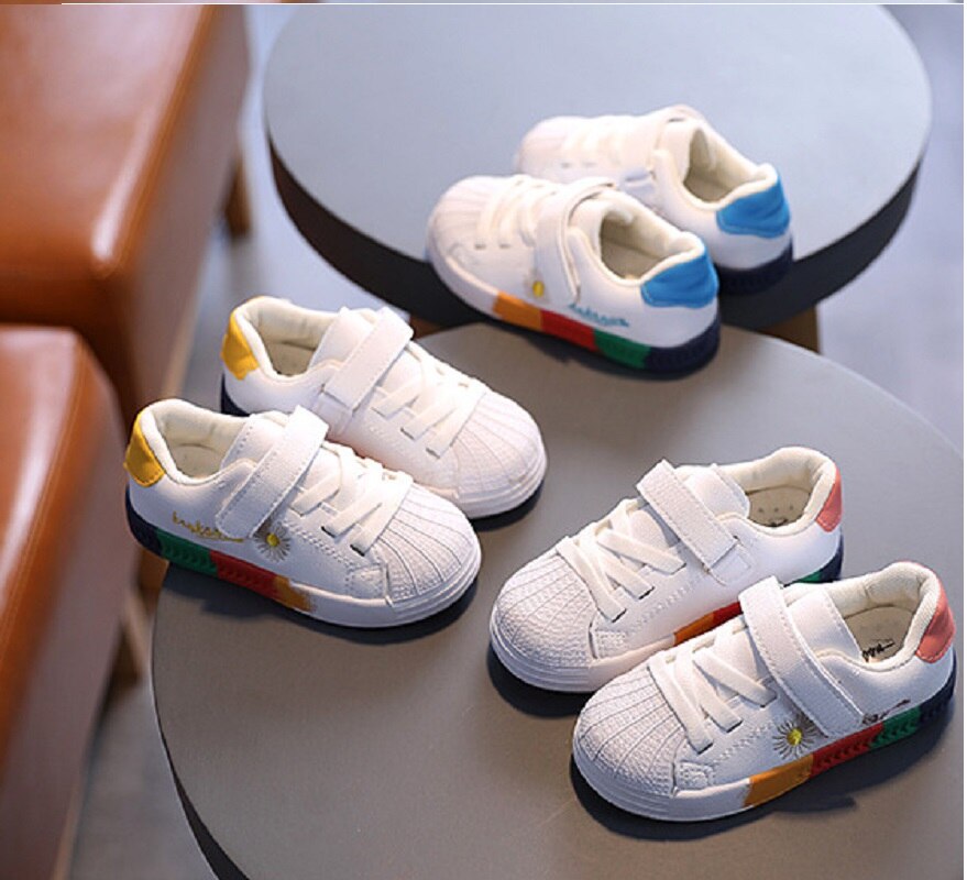 Baby Schoenen Peuter Meisjes Jongens Sport Schoenen Voor Kinderen Meisjes Baby Flats Kids Sneakers Casual Regenboog Bodem Baby Zachte Schoenen