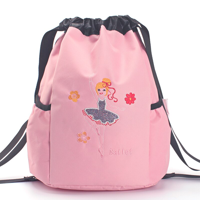 Ballet Dance Bag for Student Children Girls Cute Gymnastic Dancing Props Kids Latin Jazz Dance Costumes Backpack School Bag: Color1