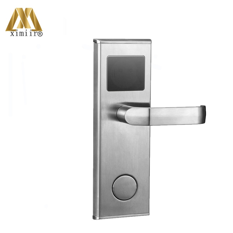 Good Electronic Home Door Lock System Swipe Card Stainless Steel Smart Hotel Door Lock With RFID Card HM-201