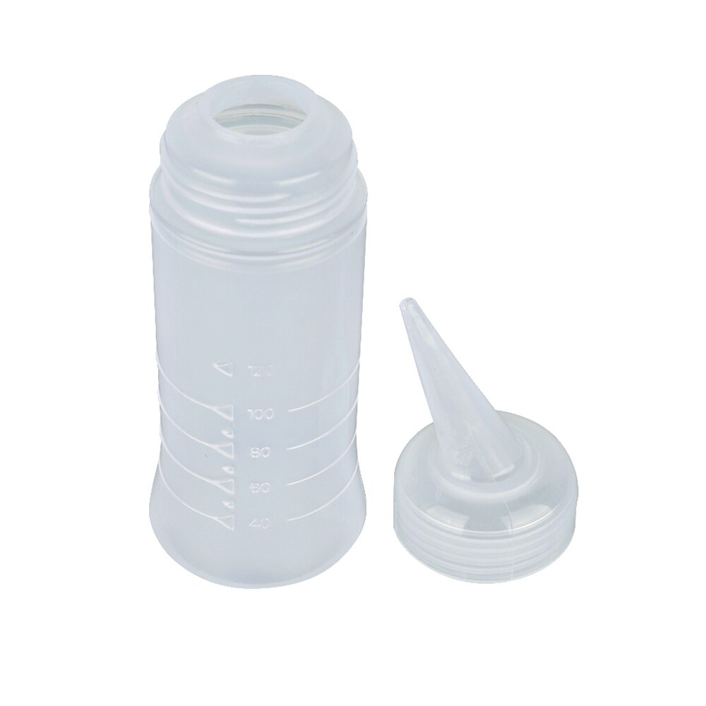 200ML Multi-Functional Scale Hairdressing Tool Applicator Measure Bottle Hairdress Salon Hair Color Perm Care Tint Pro Supplies
