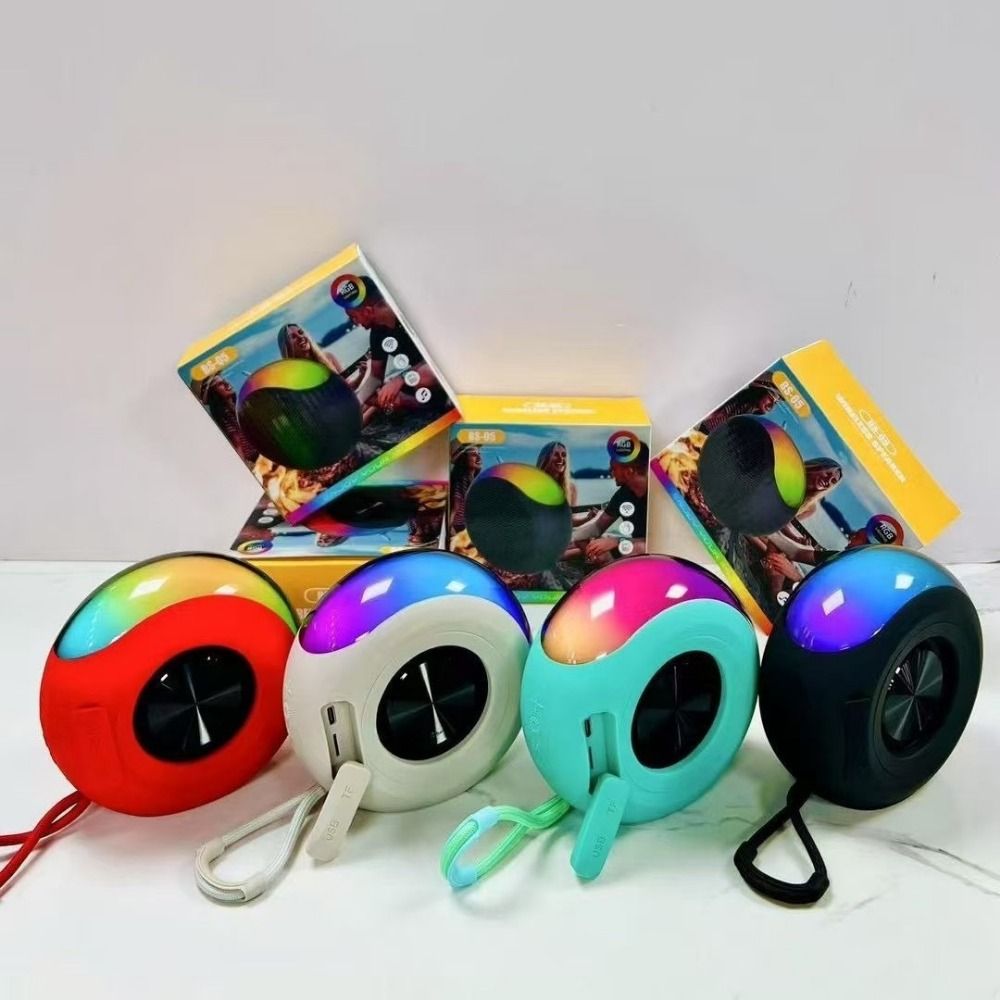 Mini Altavoz Bluetooth 2 en 1, caja de sonido inalámbrica magnética de alto sonido con iluminación RGB, Subwoofer portátil de para hombres y mujeres