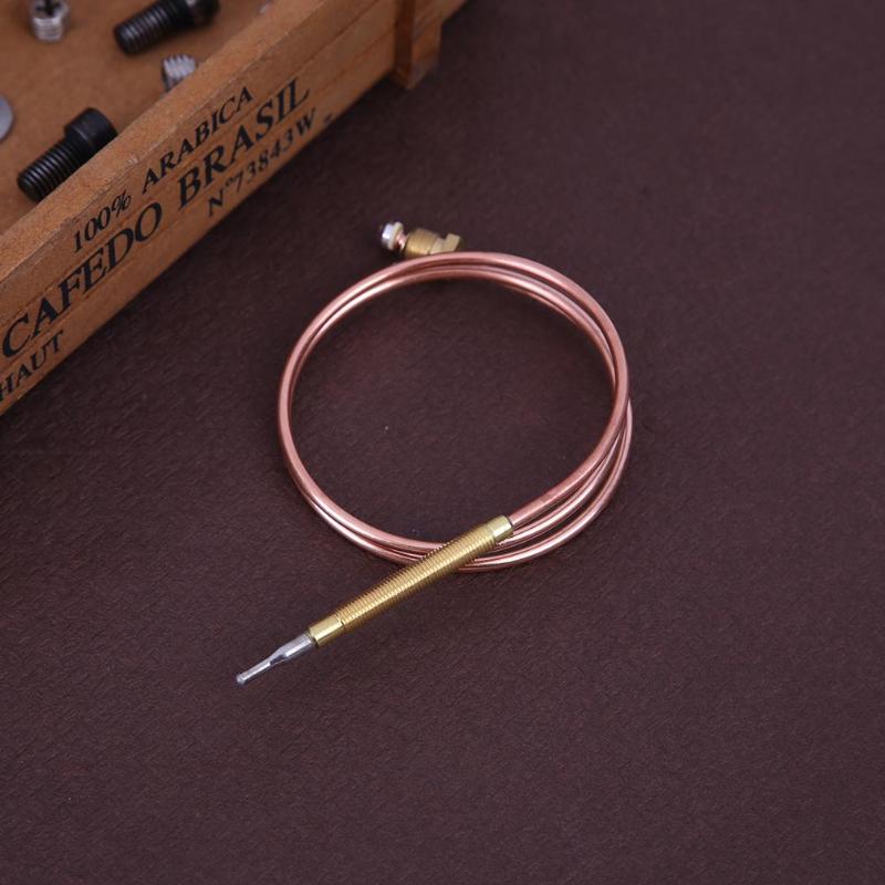 60cm Thermocouple Gas Valve Boiler Temperature Sensor Thermometer Probe Water With 5 Fixed Parts