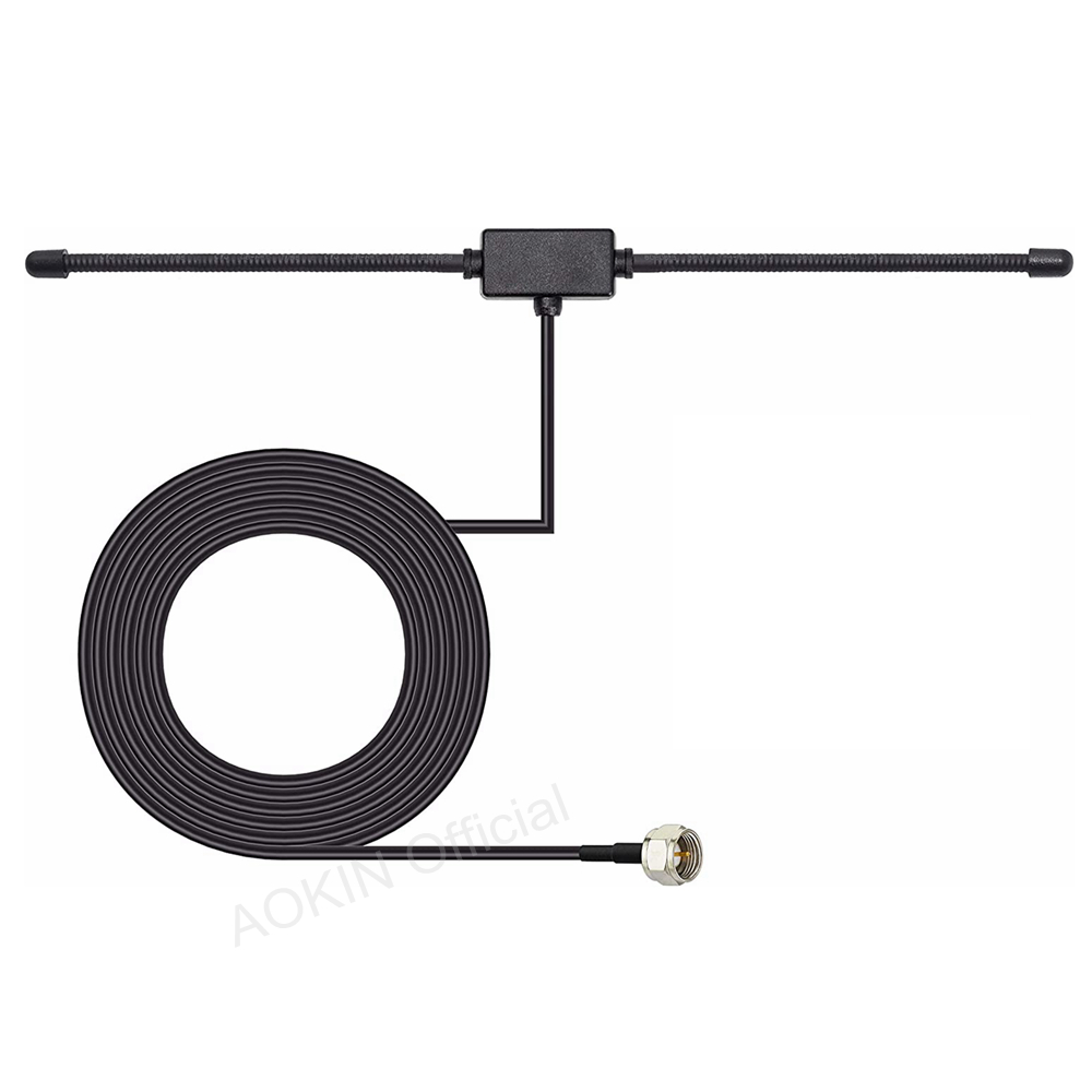 Fm Dipool Antenne 75 Ohm Fm Radio Antenne Fm Am Antenne Voor Stereo Ontvanger Audio Video Radio Home Theater Receiver