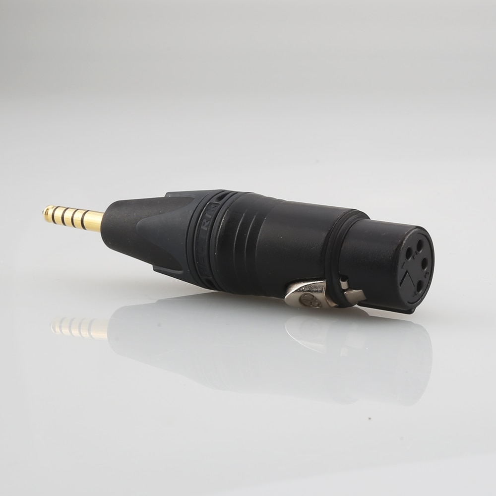 Neutrik 4 Pin Xlr Female Naar 4.4Mm Evenwichtige Mannelijke Vergulde Adapter Man Vrouw Plug