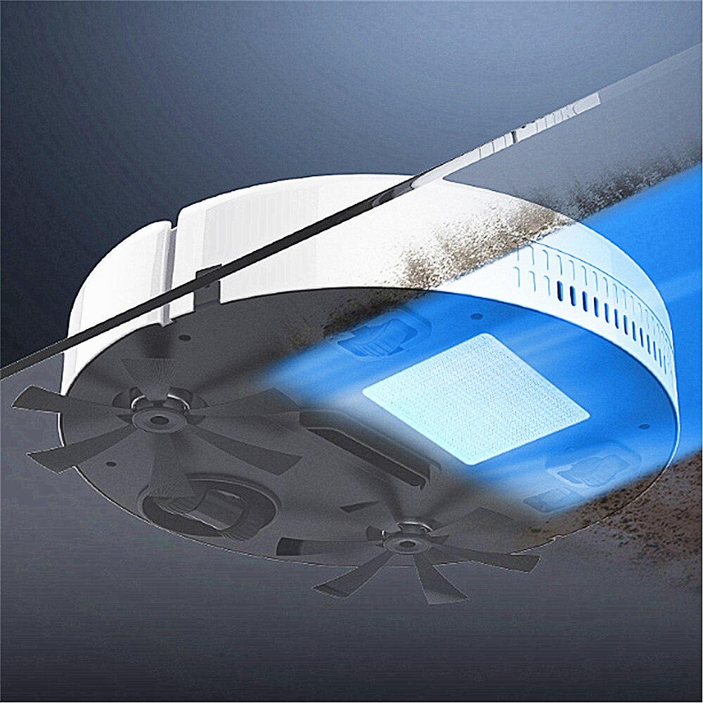 Smart Vacuum Cleaner USB Intelligent Strong Suction Sweeping Robot Automatic Climbable Dry Wet Floor Sweeper for Home Silent Run