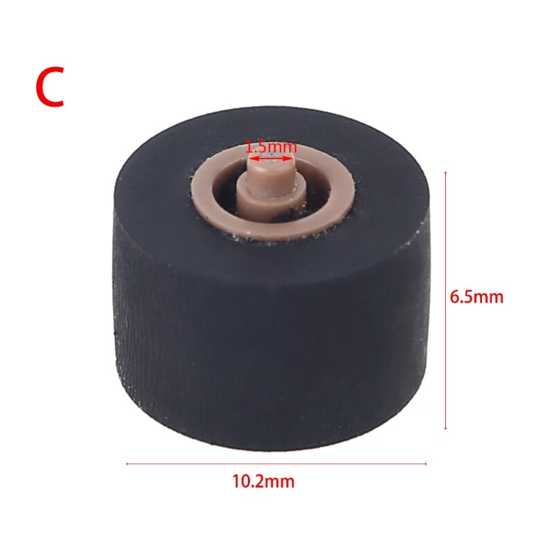 K92F 5pcs Card Seat Belt Pulley Tape Recorder Belt Pulley Wheel with axis for sony- player for Panasonic- sa-pm20 Stere