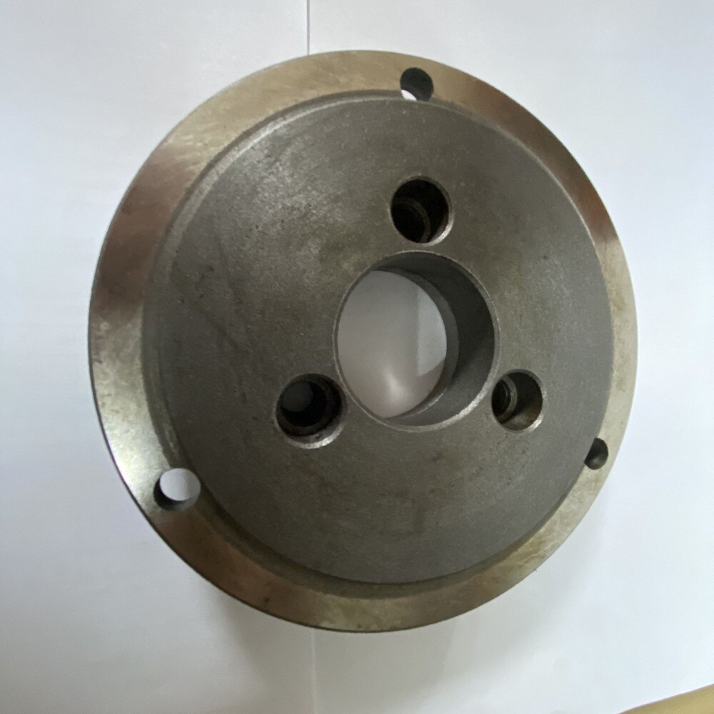 Freesmachine Draaibank Flens Indexering Plaat Aansluiten Plaat Voor 3 Kaken K11-160 4 Jaw K12-160 160Mm Chuck