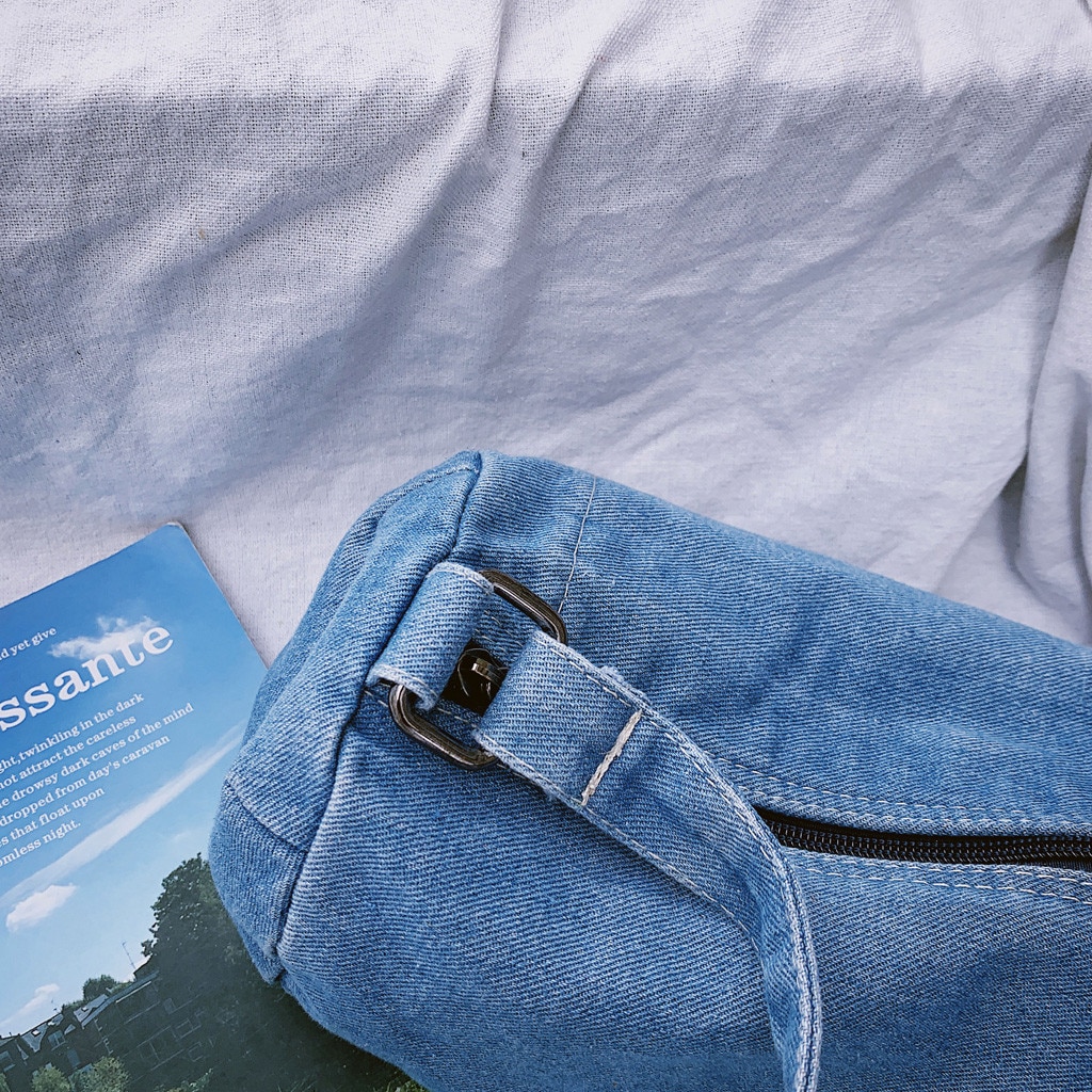 Frauen Handtaschen Messenger Leinwand Modische Denim Jean Kunst Einkaufen Mummy Schulter Messenger Blues Umhängetasche Totes #20