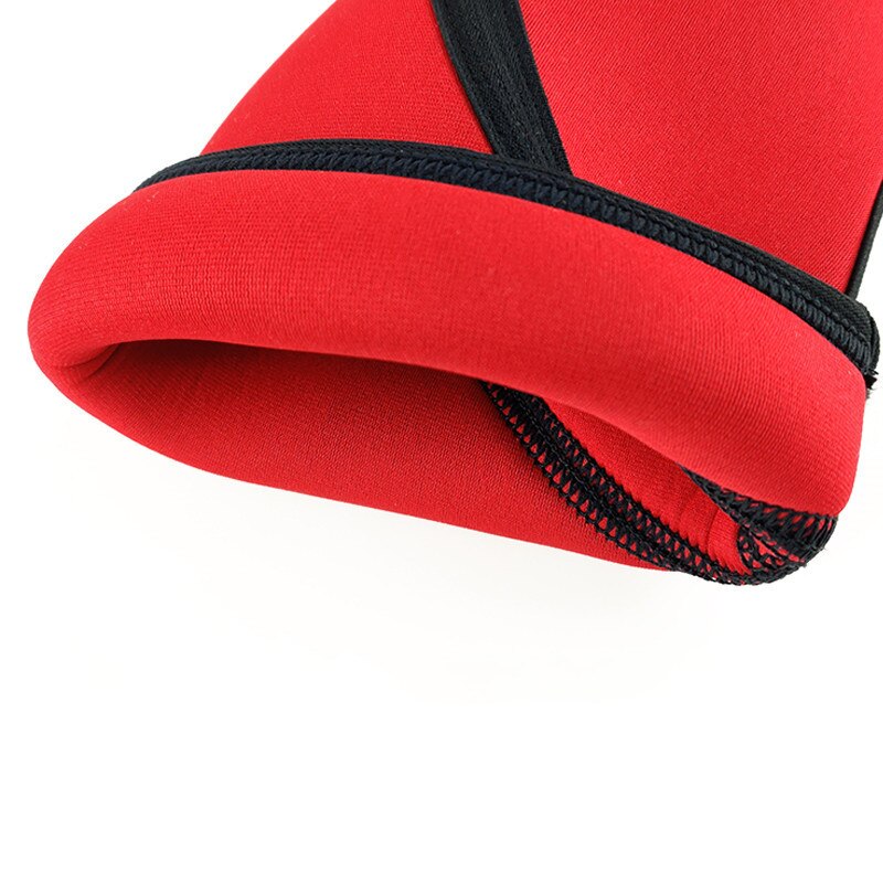 Een Knie Pad 7 Mm Dik Duiken Materiaal Antislip Slijtvaste Rode Man Vrouw Arbeid Bescherming Veiligheid anti-Collision Knie Pads