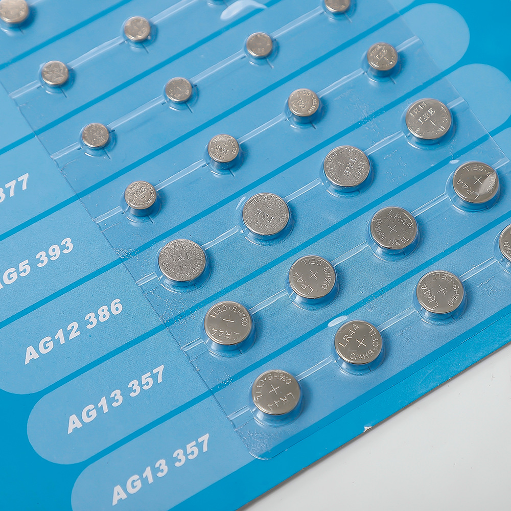 40 peças 1.55v ag13 lr44 l ag1 ag3 ag4 ag5 ag12 sr44 baterias de botão a76 lr1154 gp7 célula moeda relógio brinquedos bateria remota