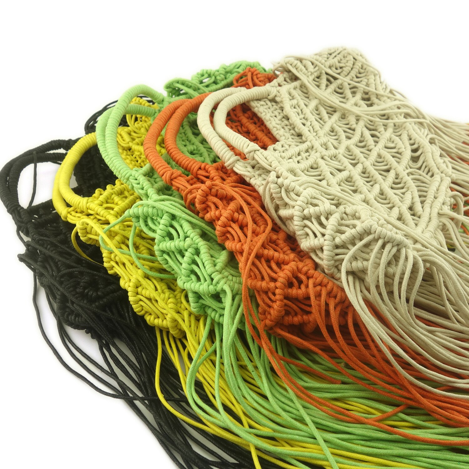 Mia Colorful Raffia And Brass Loop Earring Lisi Lerch