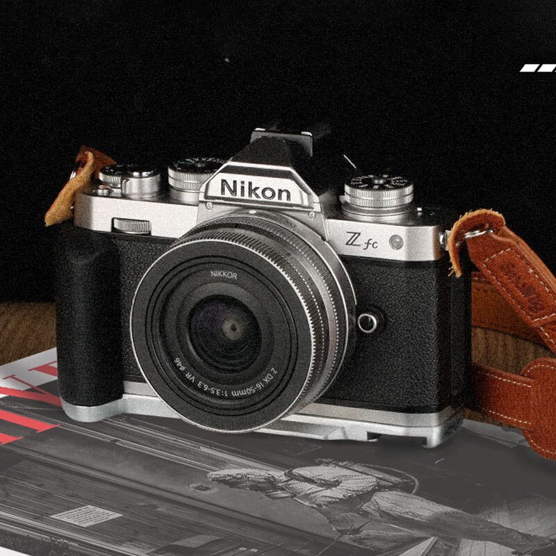 SmallRig L-bilden Griff Für Nikon Z fc Kamera Mit 1/4 Gewinde See Silikon Seite Griff Kamera Schulter Gurt zubehör 3480