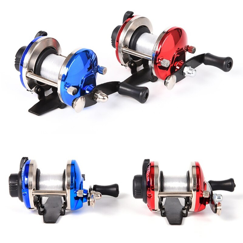 Vissen Reel Mini Metalen Bait Casting Spinning Reel Ijsvissen Reel Vis Water Wiel Baitcast Roller Reel Spinning Vissen Whee