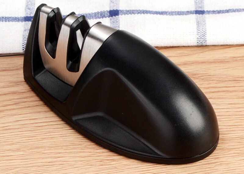 Stainless SteeL Durable Multifunctional Kitchen Bar Knife Sharpener Tungsten Steel Carbide Ceramic Sharpener Tools