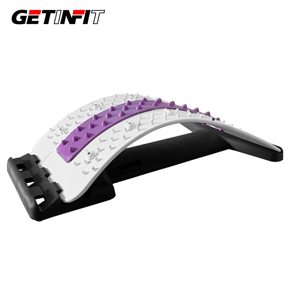 Getinfit Zurück Stretch Ausrüstung Massager Massageador Magie Bahre Fitness Lenden Unterstützung Entspannung Wirbelsäule Schmerzen Relief: B-06