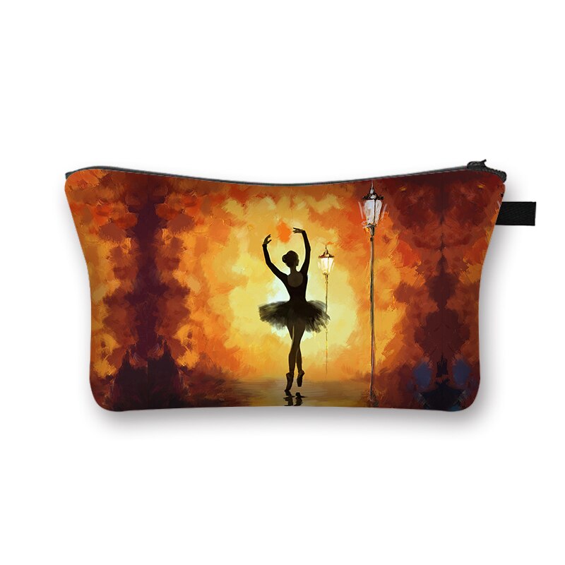Elegancka baletnica kosmetyczka kobiety torebki na makijaż nastolatek dziewczyny kosmetyczka makijaż organizator robić torby kobieta worek robić przechowywania