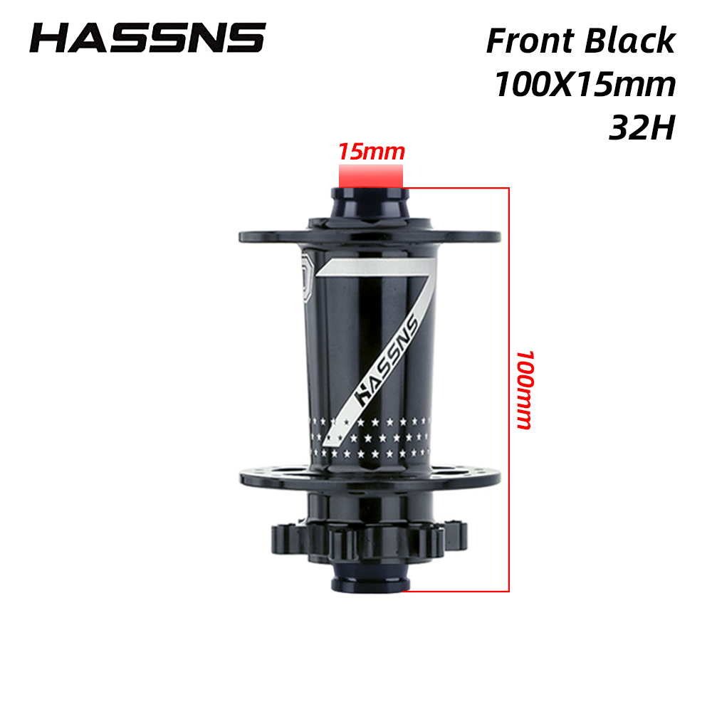 HASSNS Bujes de moto de cross 32 agujeros 135X10 100X15 Estructura HG de marcha única compatible con 8/9/10/11 velocidades: Azul